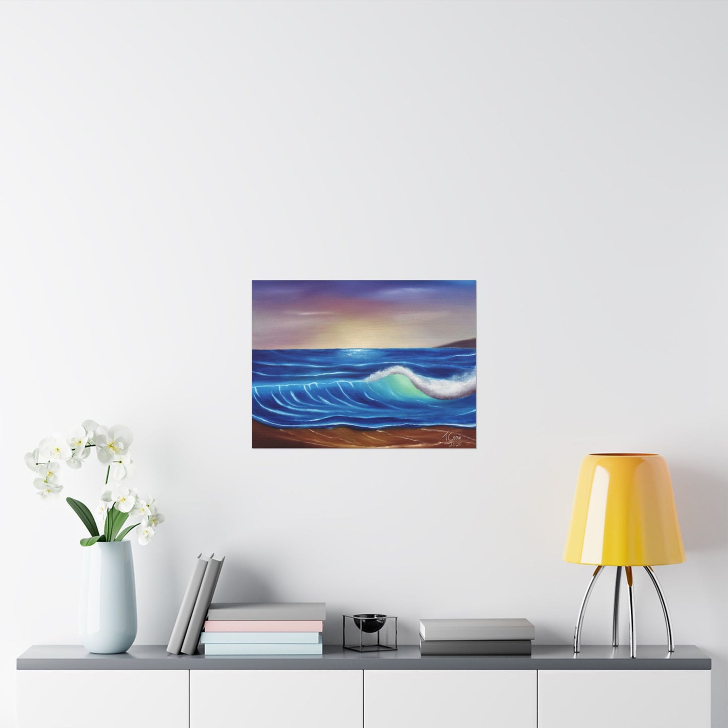 Ocean Wave - Matte Poster Print