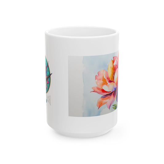 Crow's Perch Artworks Ceramic Mug - Artistic Coffee Cup, Home Decor, Cozy Beverage Holder