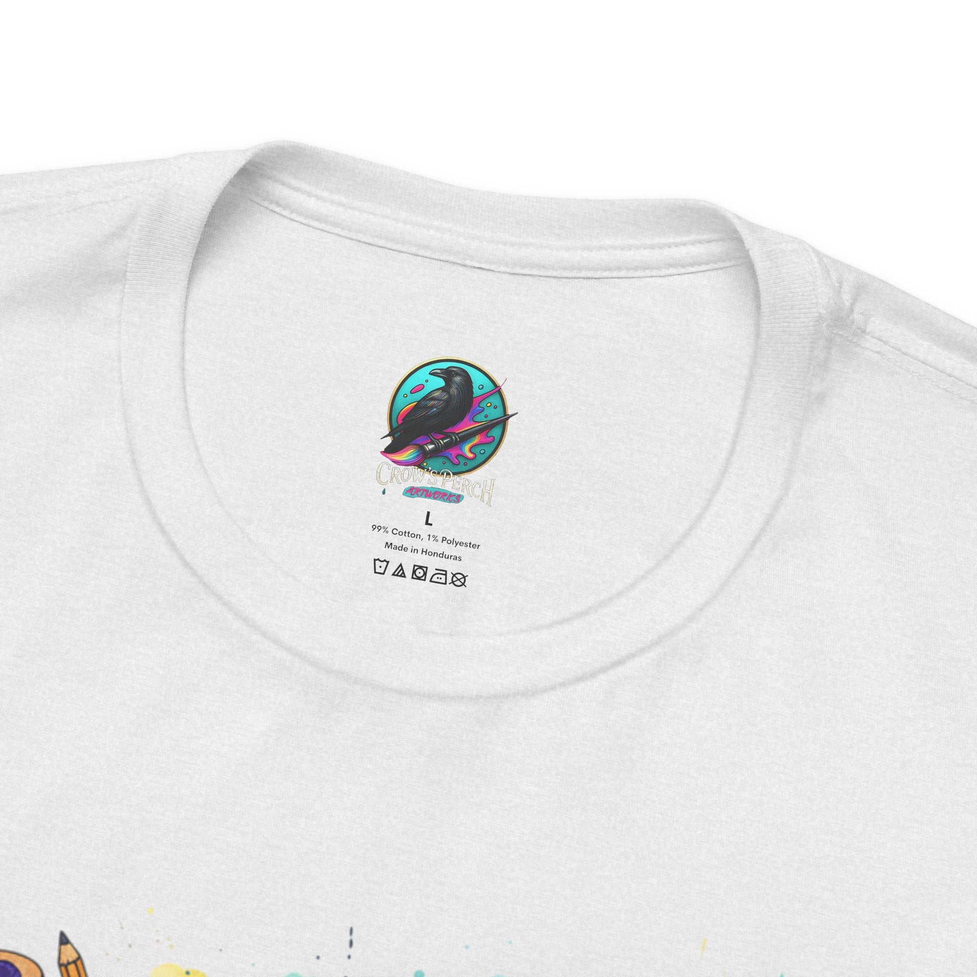 Professional Overthinker T-Shirt - Colorful Watercolor Graphic Tee Printify
