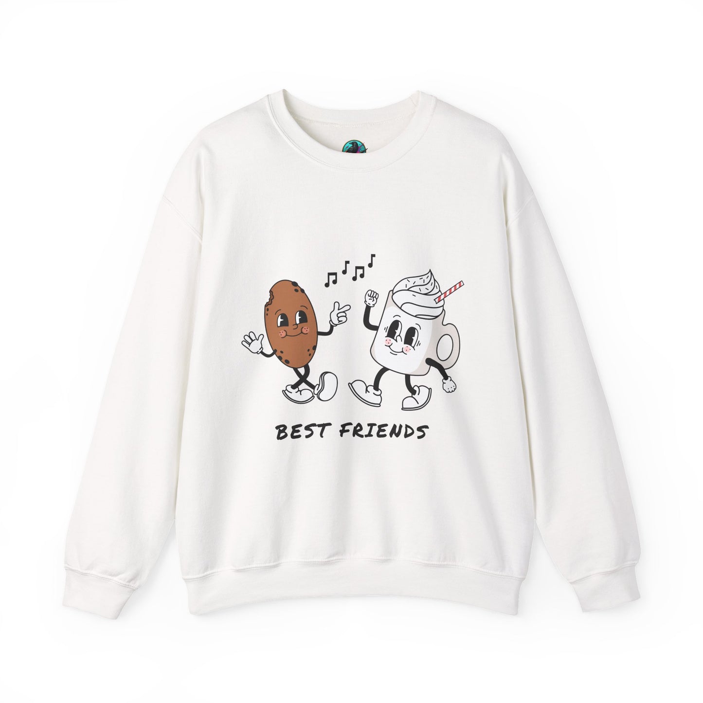 Best Friends Crewneck Sweatshirt, Cute Gift for Friends, Cozy Unisex Sweatshirt, Casual Layering Top, Friendship Apparel