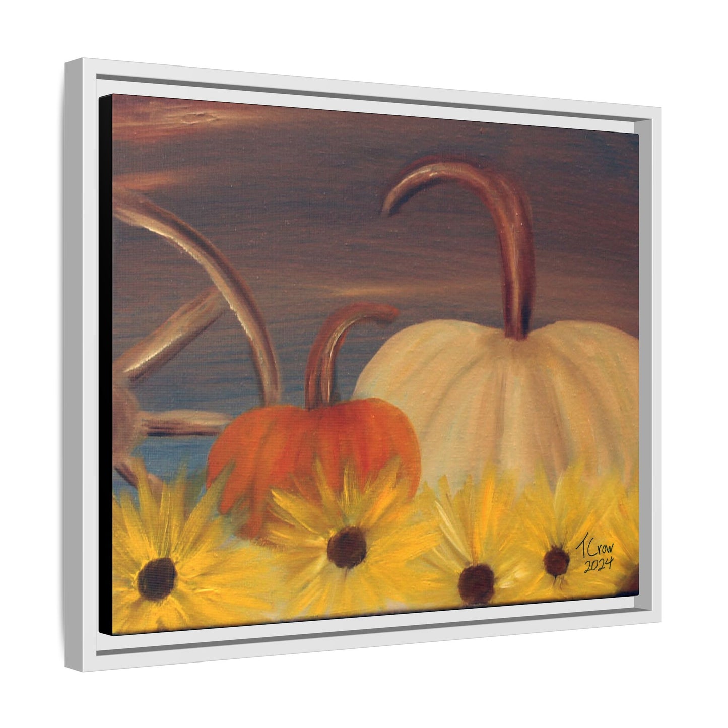Golden Harvest - Framed Canvas Print