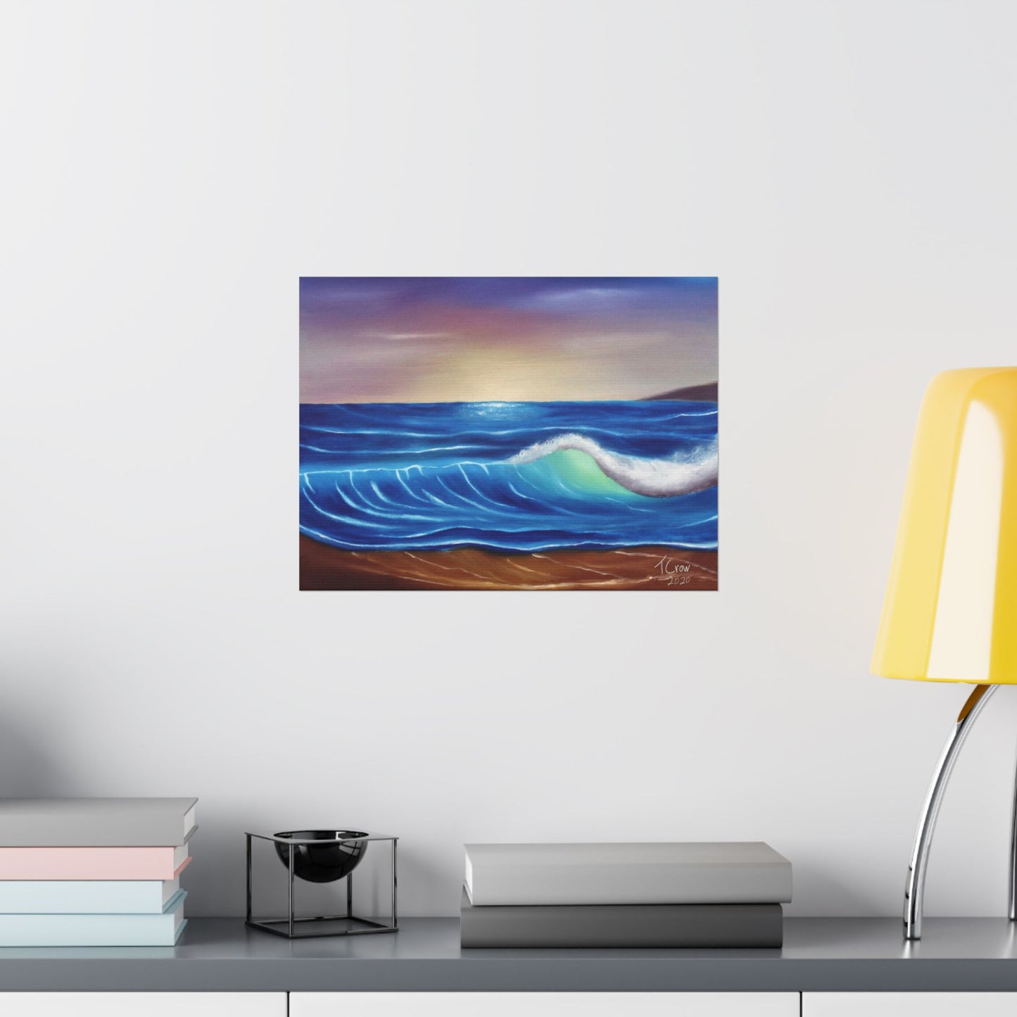 Ocean Wave - Matte Poster Print