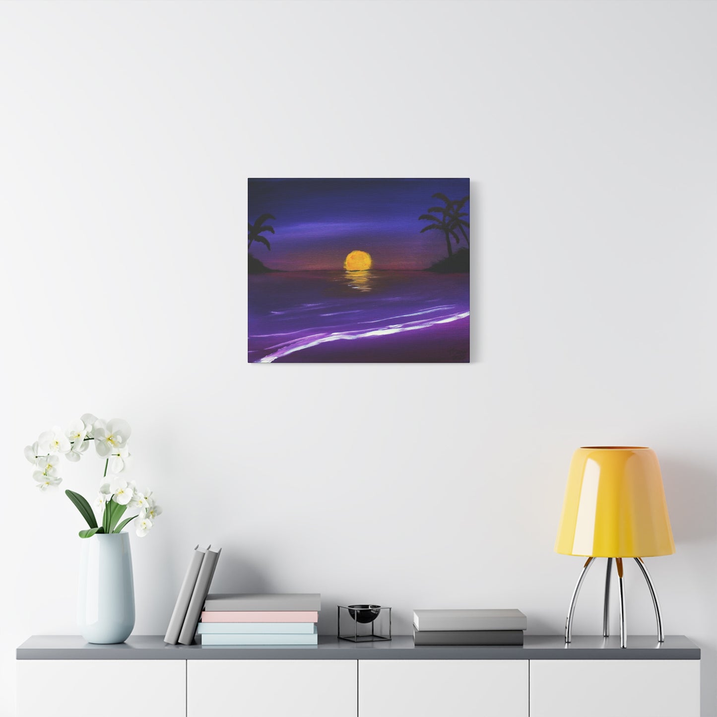 Amethyst Shore - Canvas Print