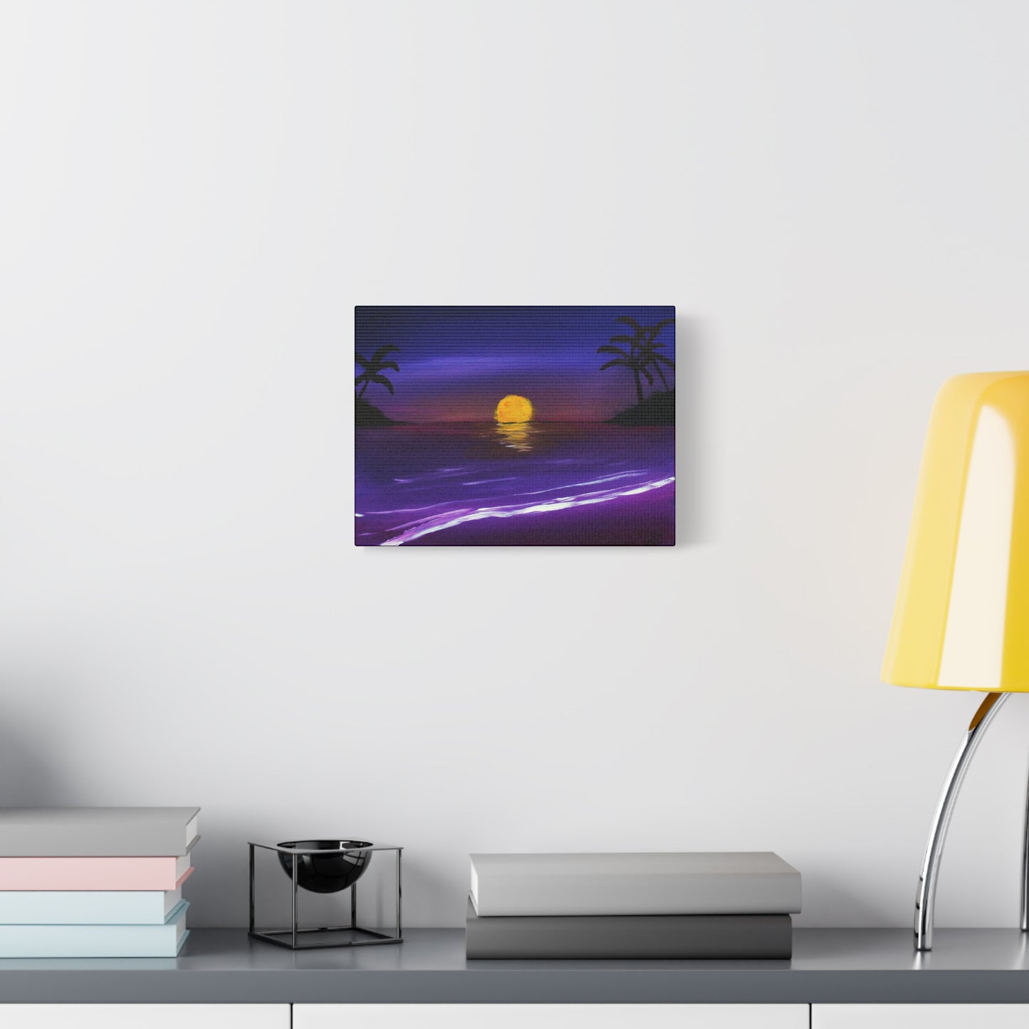 Amethyst Shore - Canvas Print