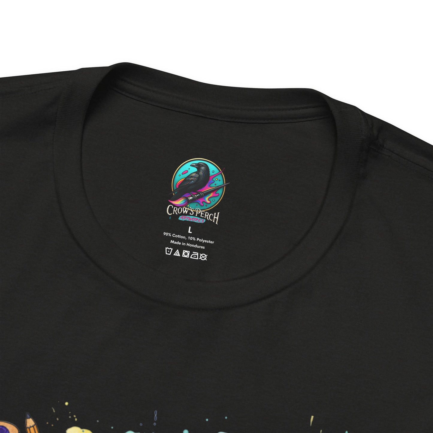 Professional Overthinker T-Shirt - Colorful Watercolor Graphic Tee Printify