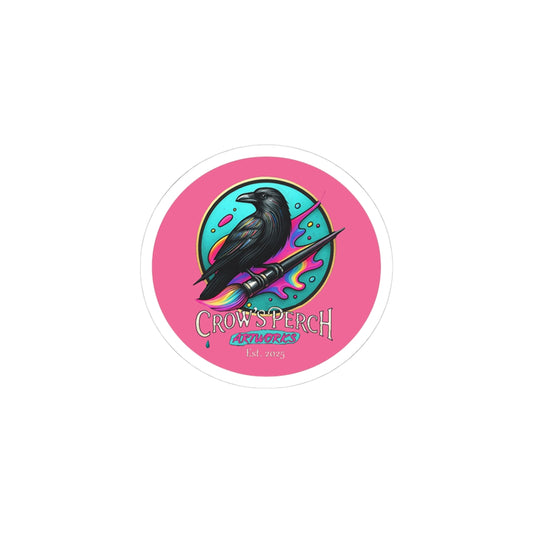 Crow's Perch Artworks Stickers | Perfect for Laptops, Notebooks, Gifts, Planner Decor, Creative Expression