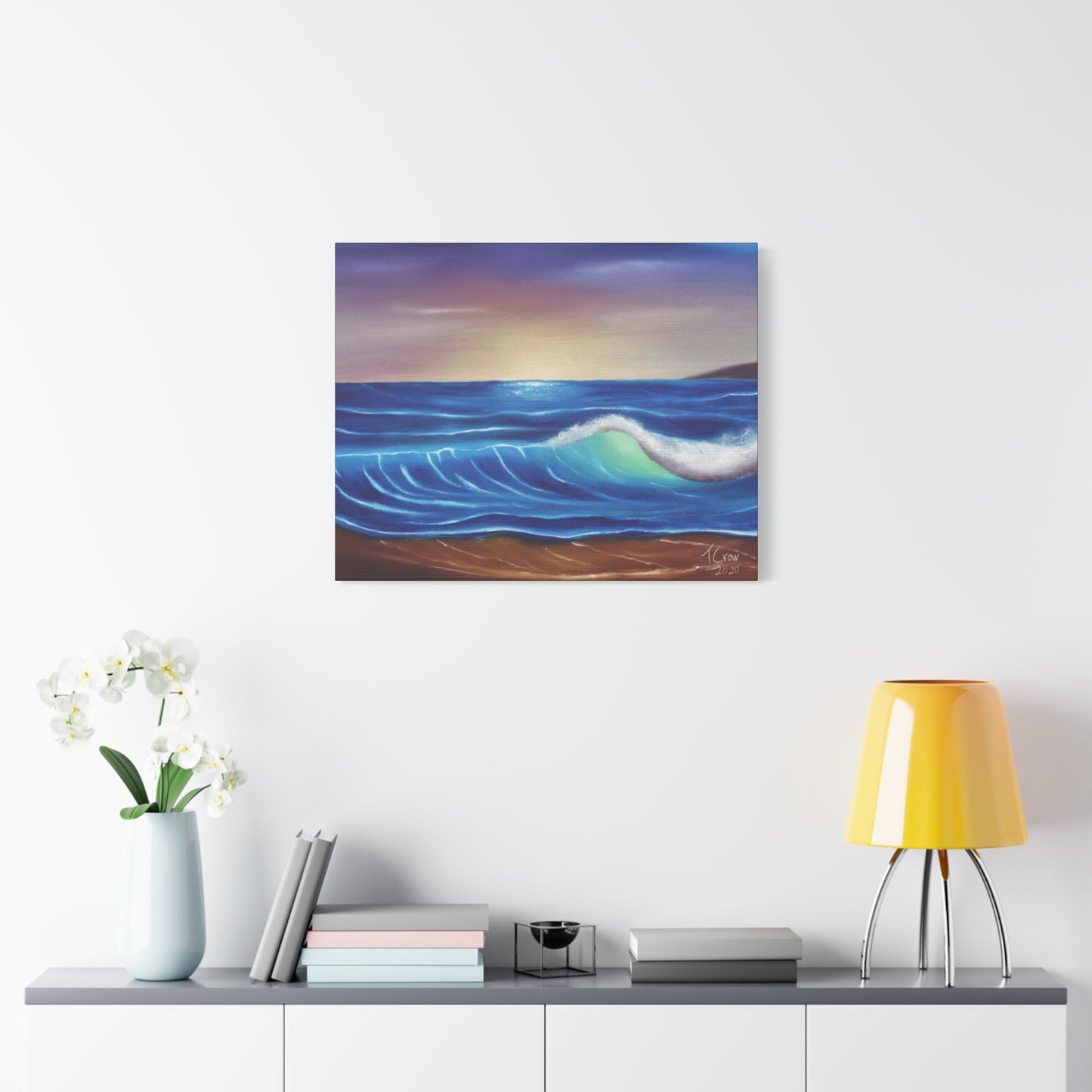 Ocean Wave - Canvas Print