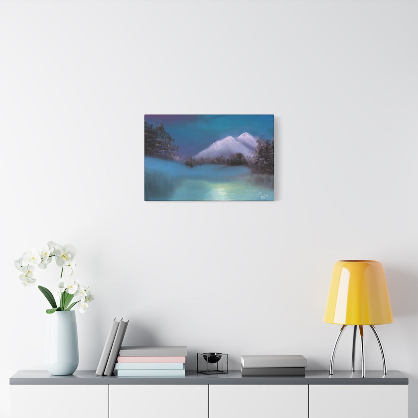 Winter's Light - Canvas Print