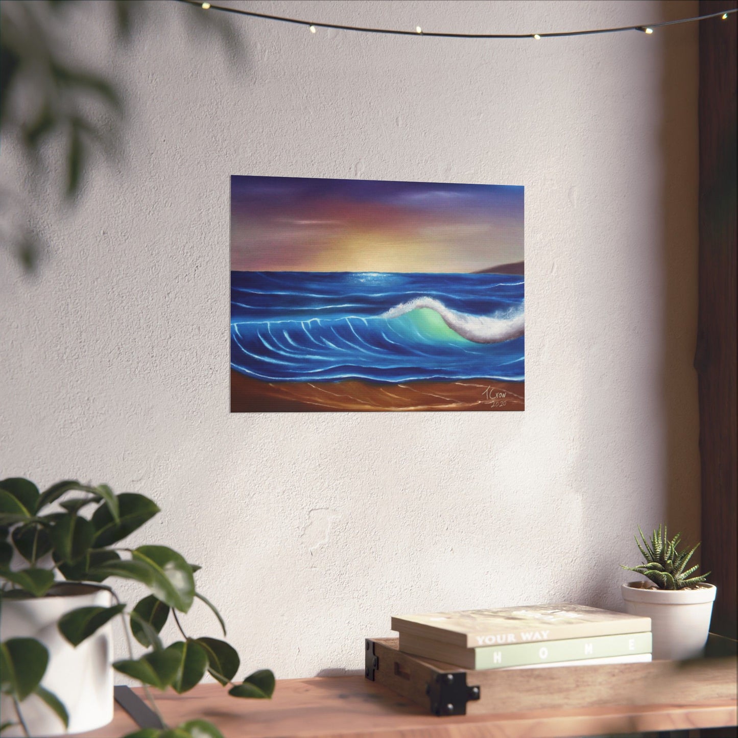 Ocean Wave - Matte Poster Print