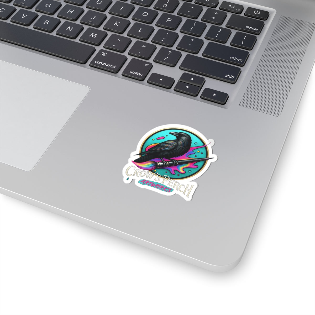 Crow's Perch Artworks Sticker | Perfect for Laptops, Notebooks, Gifts, Planner Decor, Creative Expression Printify