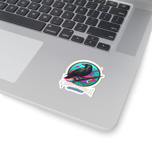 Crow's Perch Artworks Sticker | Perfect for Laptops, Notebooks, Gifts, Planner Decor, Creative Expression Printify