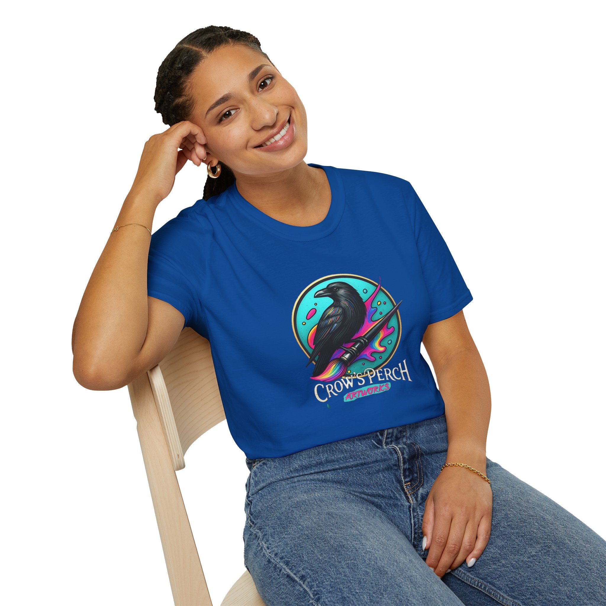 Crow's Perch Artworks Softstyle T-Shirt Printify