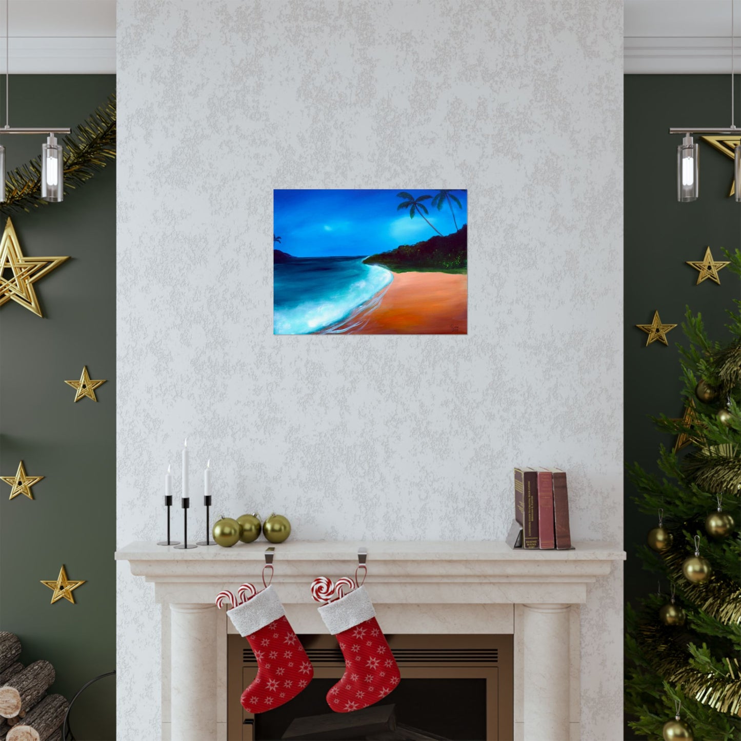 Sunlit Tide - Matte Poster Print