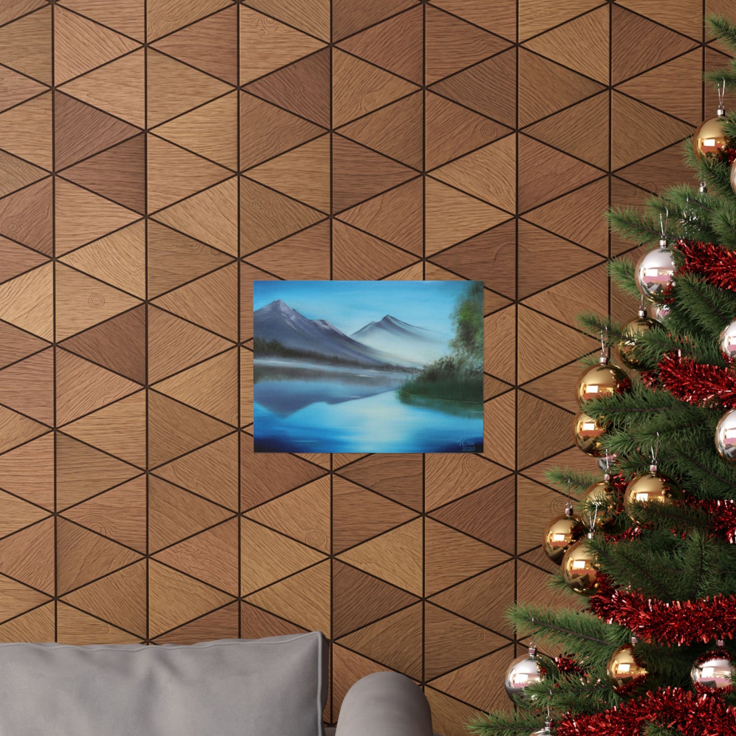 Mirror of the Mountains - Matte Poster Print