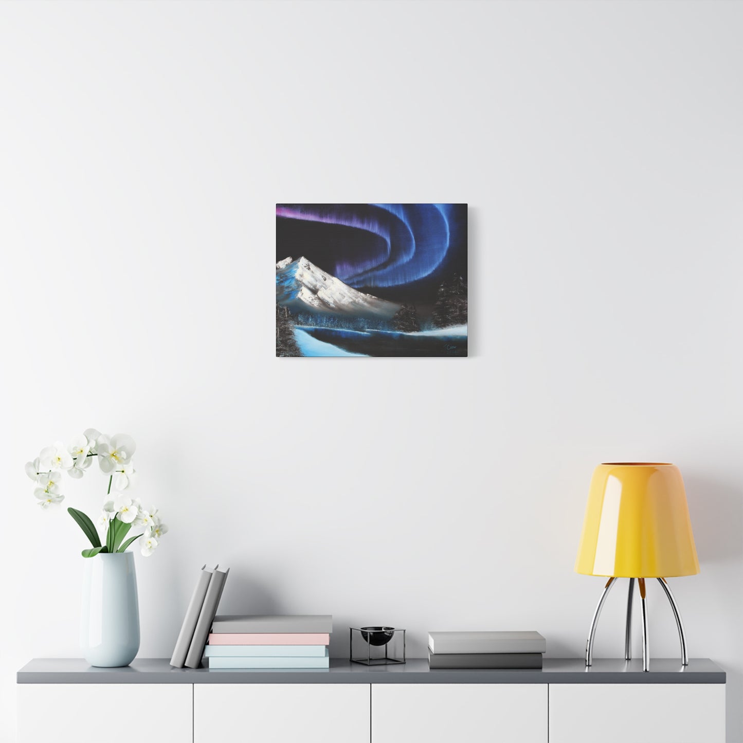 Beneath the Violet Sky - Canvas Print