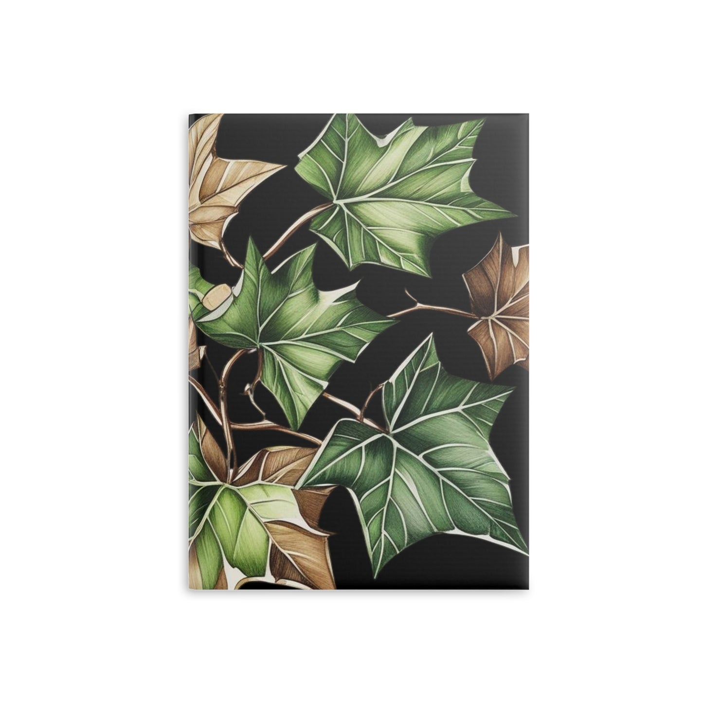 Elegant Ivy Hardcover Notebook - Journal for Nature Lovers, Perfect for Gifts, Personalize Your Thoughts, Eco-Friendly Stationery, [...]