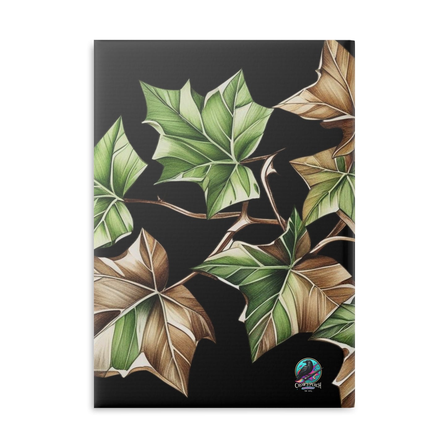 Elegant Ivy Hardcover Notebook - Journal for Nature Lovers, Perfect for Gifts, Personalize Your Thoughts, Eco-Friendly Stationery, [...]