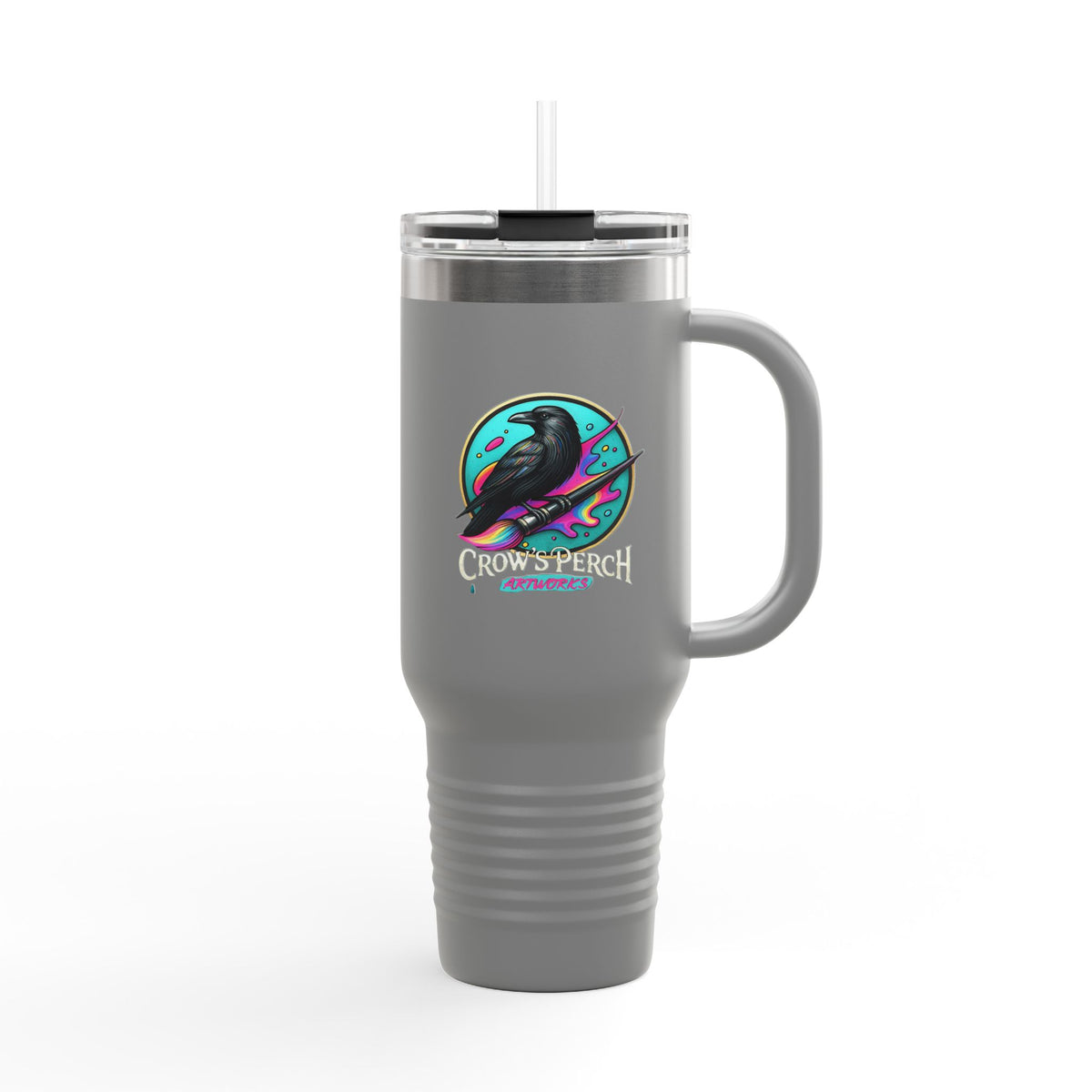 Crow's Perch Artworks Insulated Travel Mug, 40oz