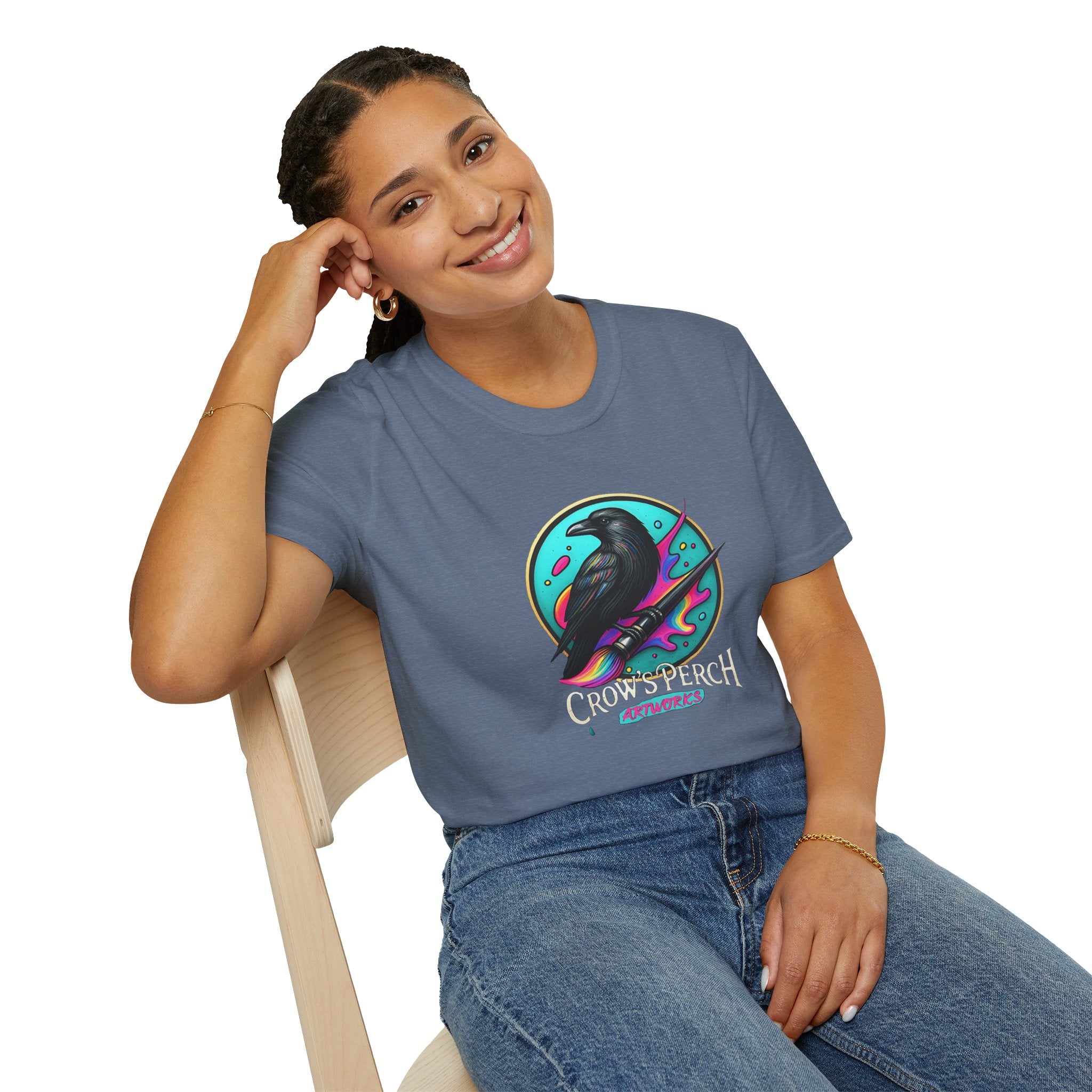 Crow's Perch Artworks Softstyle T-Shirt Printify