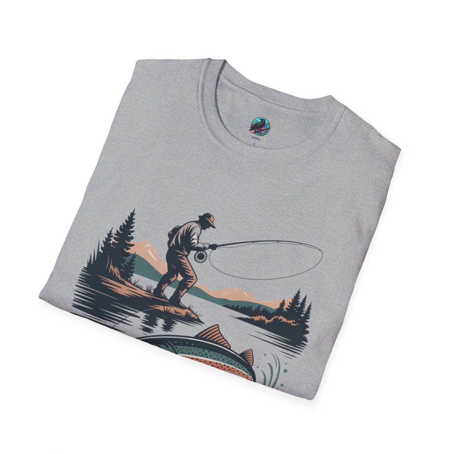 Gone Fishing Softstyle T-Shirt | Perfect for Anglers, Gifts for Fishermen, Outdoor Enthusiasts, Birthday, Father's Day!