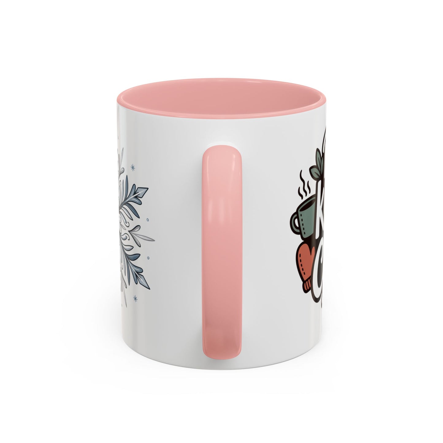 Cozy Winter Accent Coffee Mug - Perfect Gift for Hot Beverage Lovers, Seasonal Decor, Snowflake Design, Winter Mug, Holiday Cheer