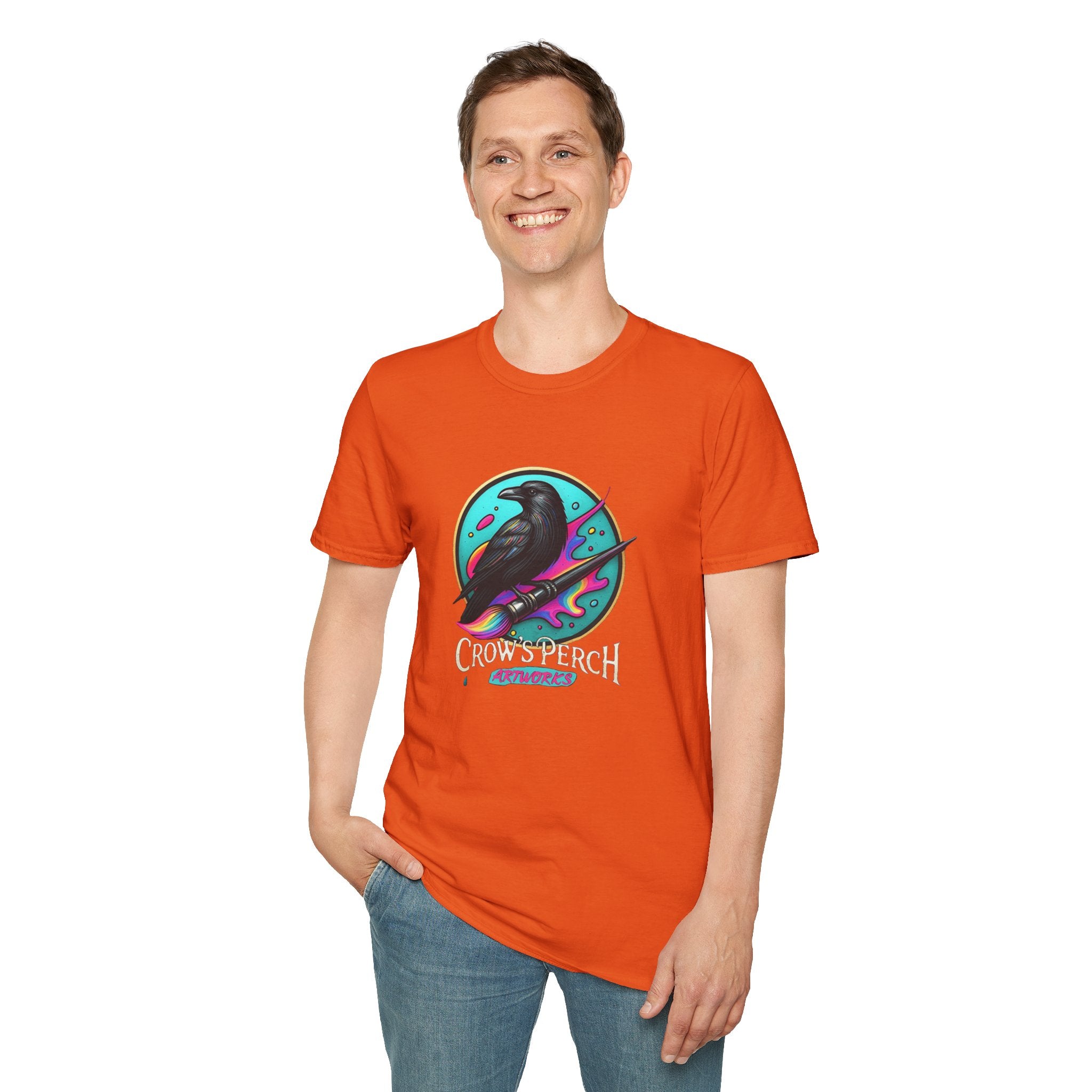 Crow's Perch Artworks Softstyle T-Shirt Printify