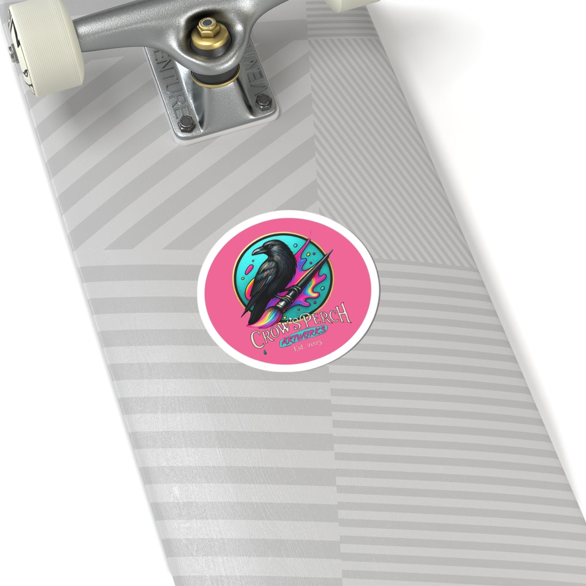 Crow's Perch Artworks Stickers | Perfect for Laptops, Notebooks, Gifts, Planner Decor, Creative Expression