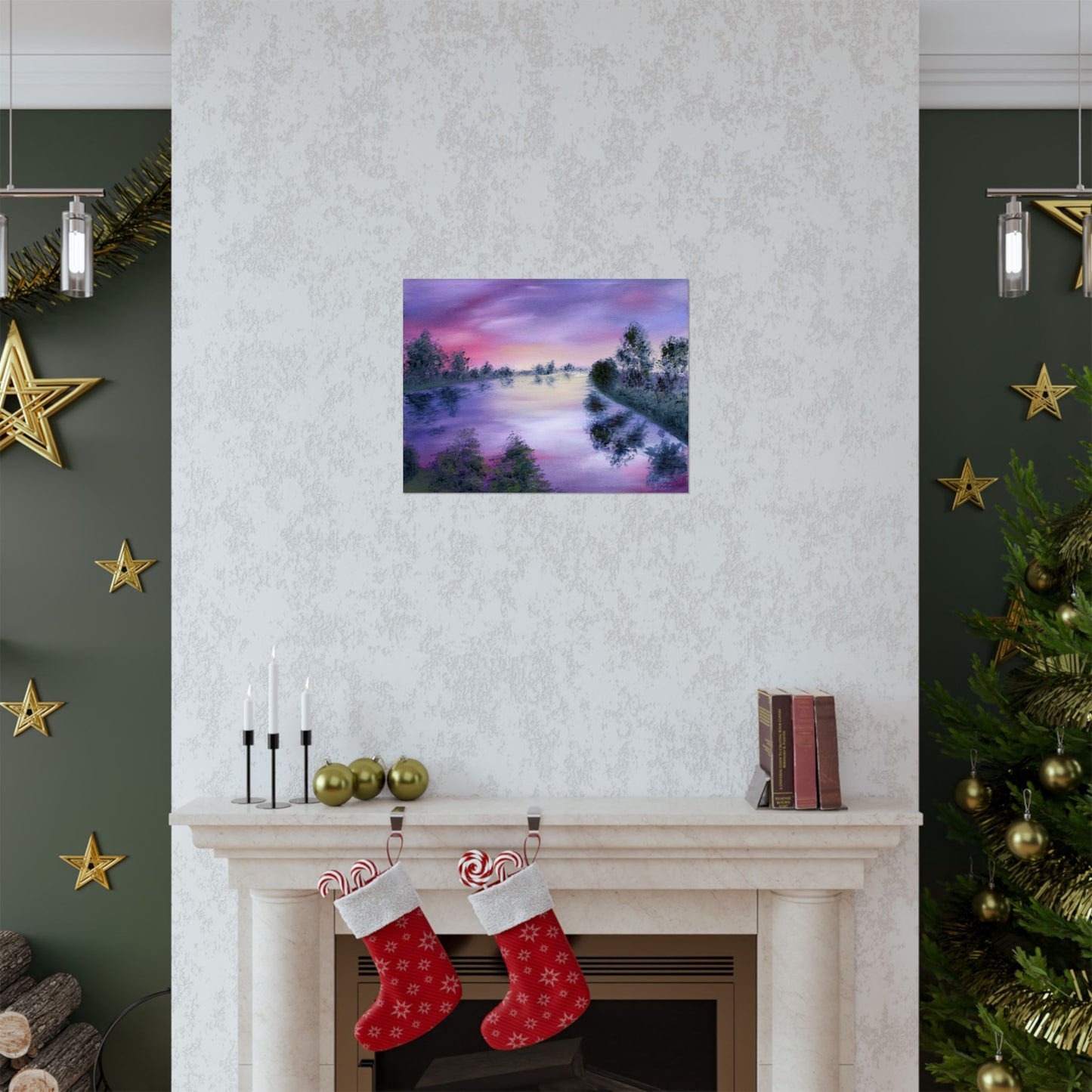 Lavender Lake - Matte Poster Print