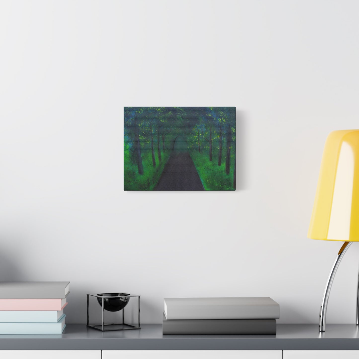 Mystical Forest Canvas Art - Stretched Matte Artwork for Home Decor