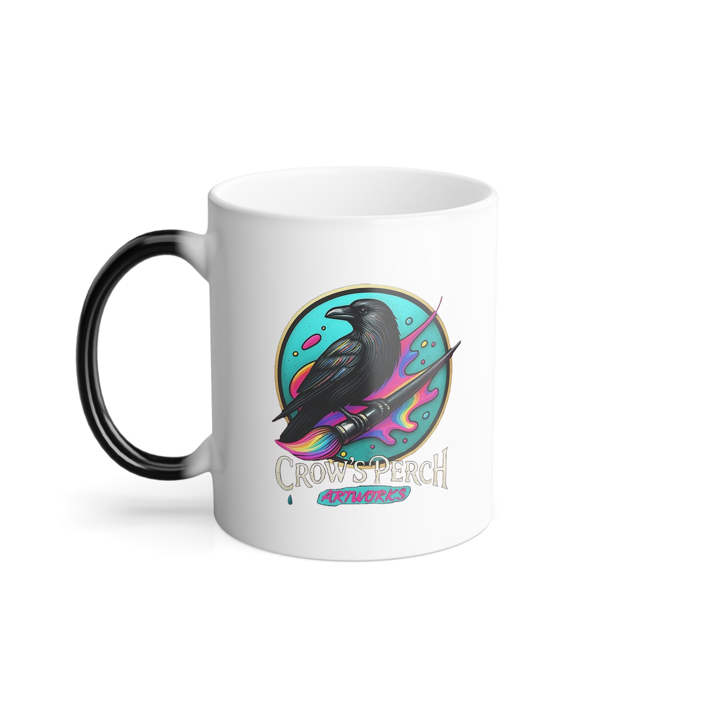 Crow's Perch Artworks Heat-Activated 11oz Coffee Cup Printify