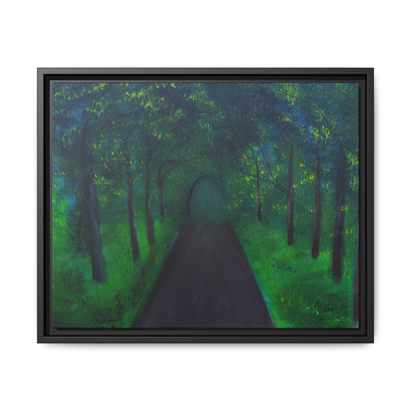 Mystical Forest - Framed Canvas Print