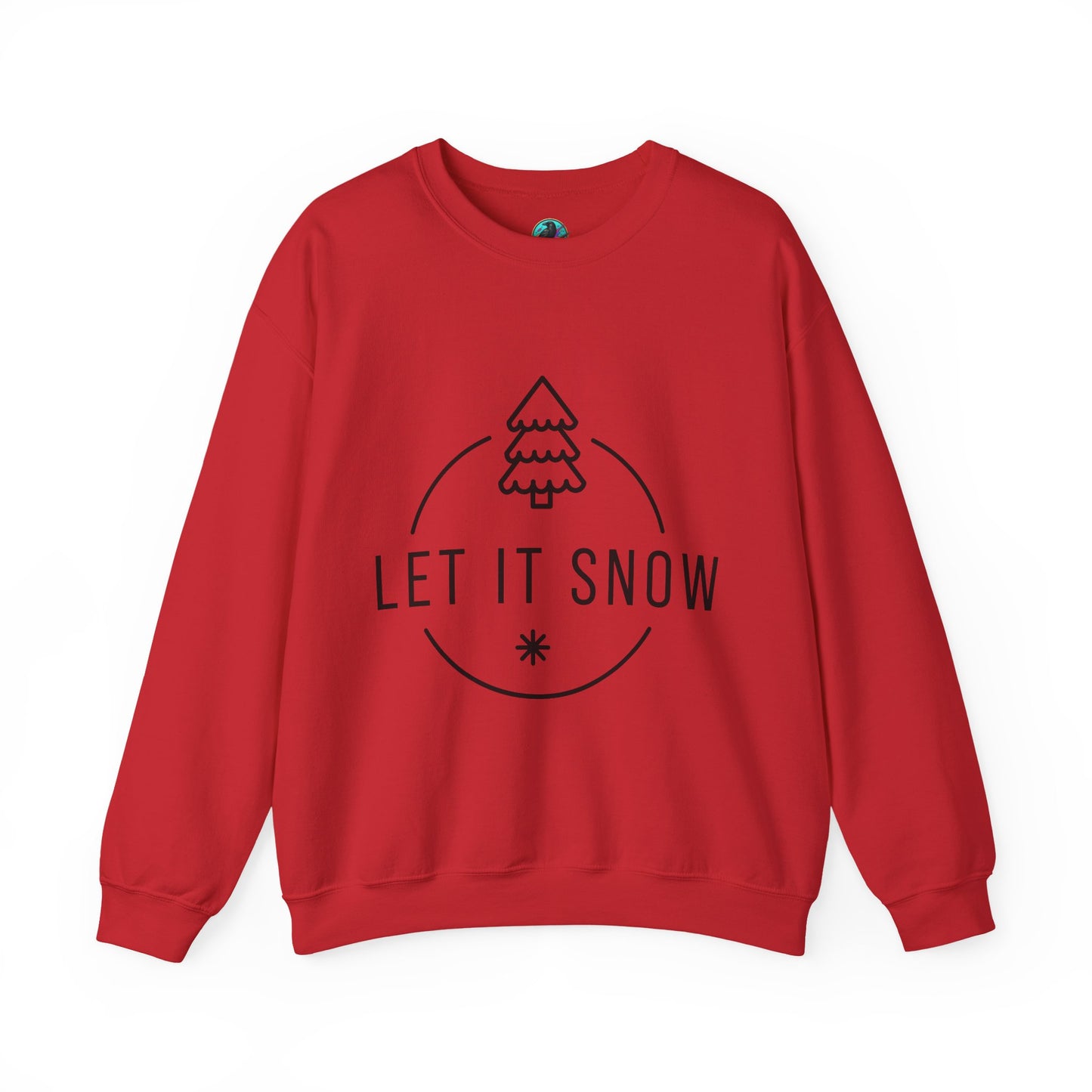 Cozy Holiday Sweatshirt - Let It Snow, Christmas Gift, Winter Apparel, Unisex Crewneck, Festive Outfit, Gift for Her