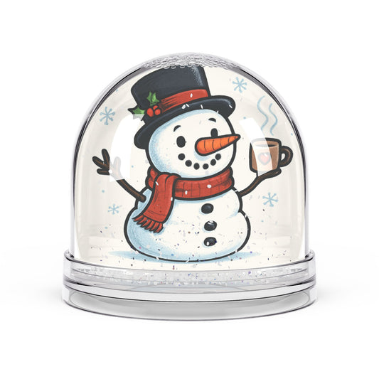 Charming Snow Globe | Winter Decor, Holiday Gift, Festive Keepsake, Snowman Ornament, Cozy Home Decoration