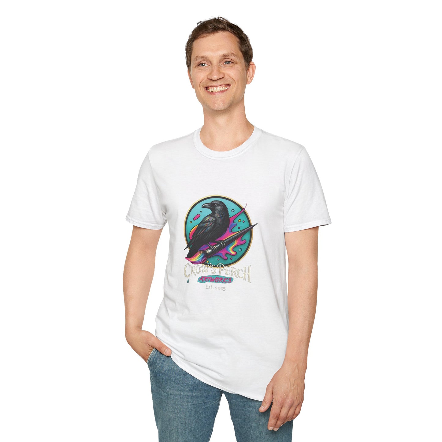 Crow's Perch Artworks Unisex Softstyle T-Shirt