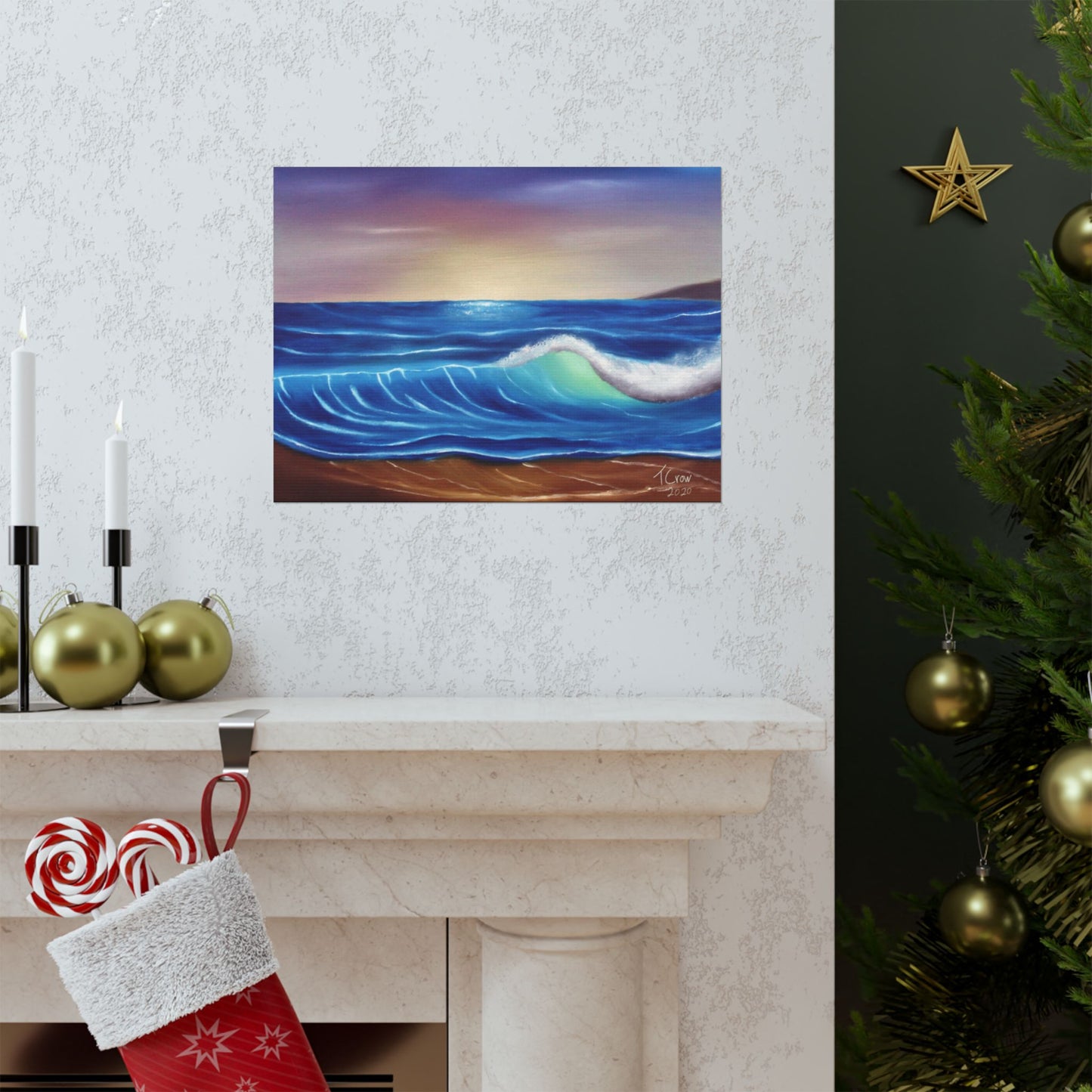 Ocean Wave - Matte Poster Print