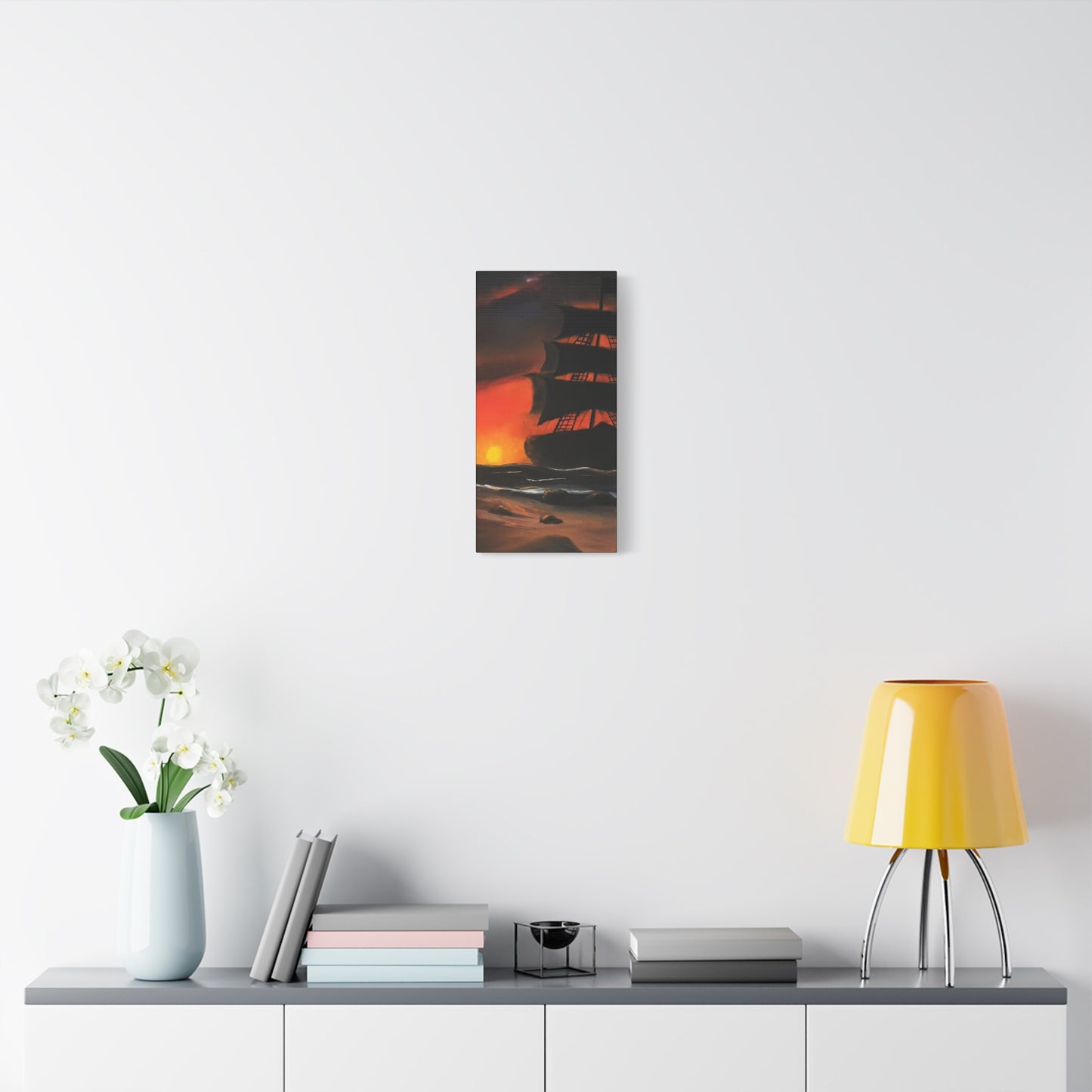 Pirate Ship Panel 2 - Canvas Print Printify
