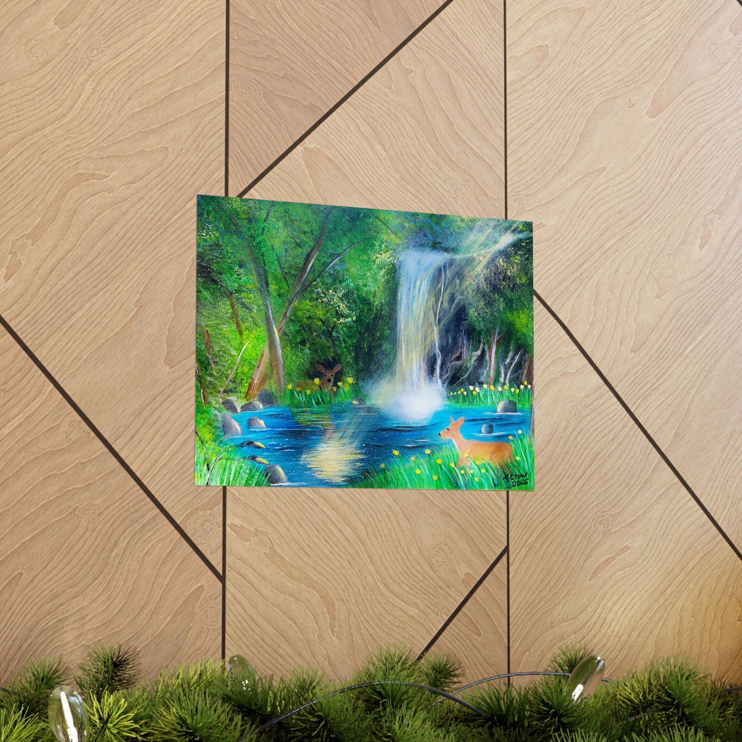 Serene Escape - Matte Poster Print