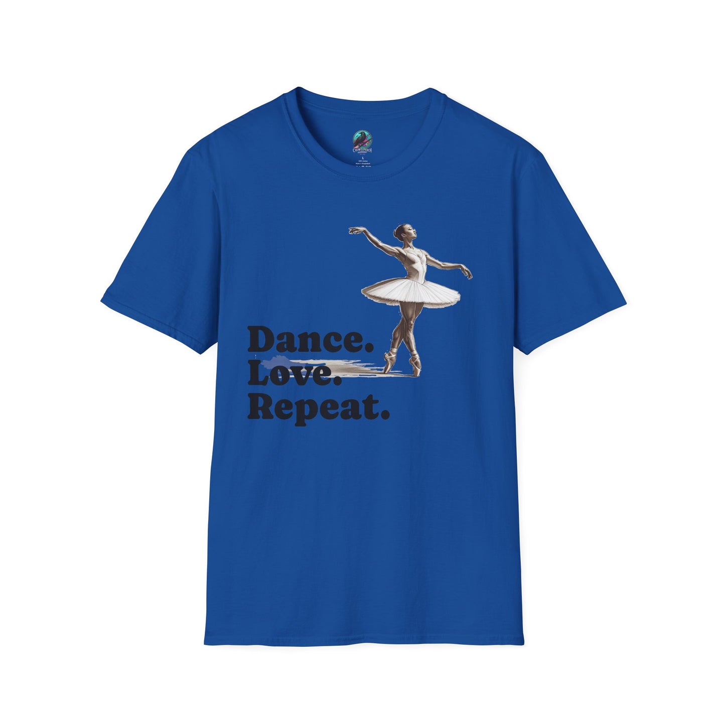 Dance. Love. Repeat. Ballerina Tee