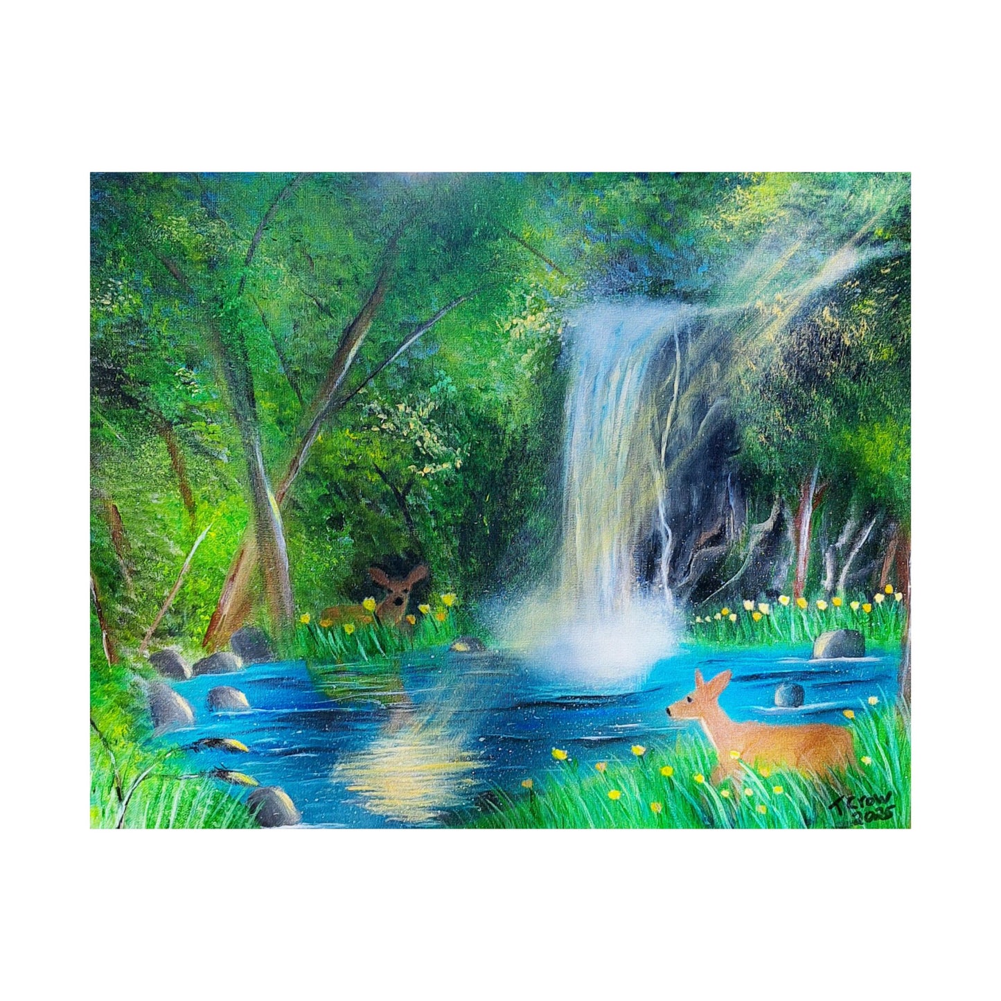 Serene Escape - Matte Poster Print
