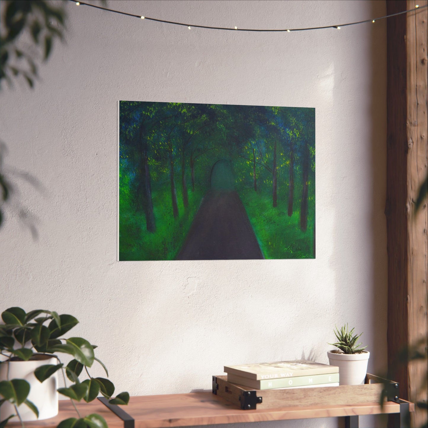Mystical Forest - Matte Poster Print