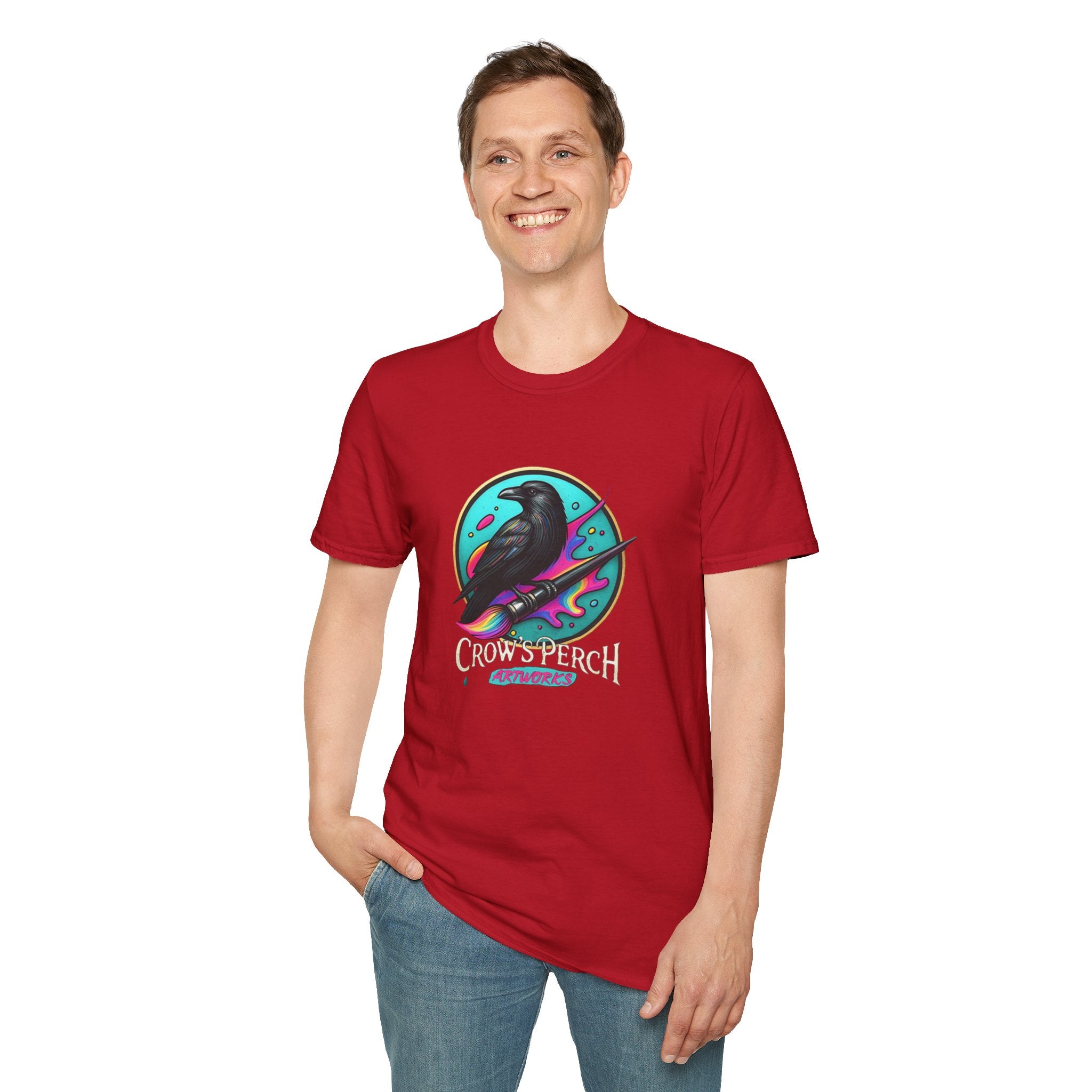 Crow's Perch Artworks Softstyle T-Shirt Printify