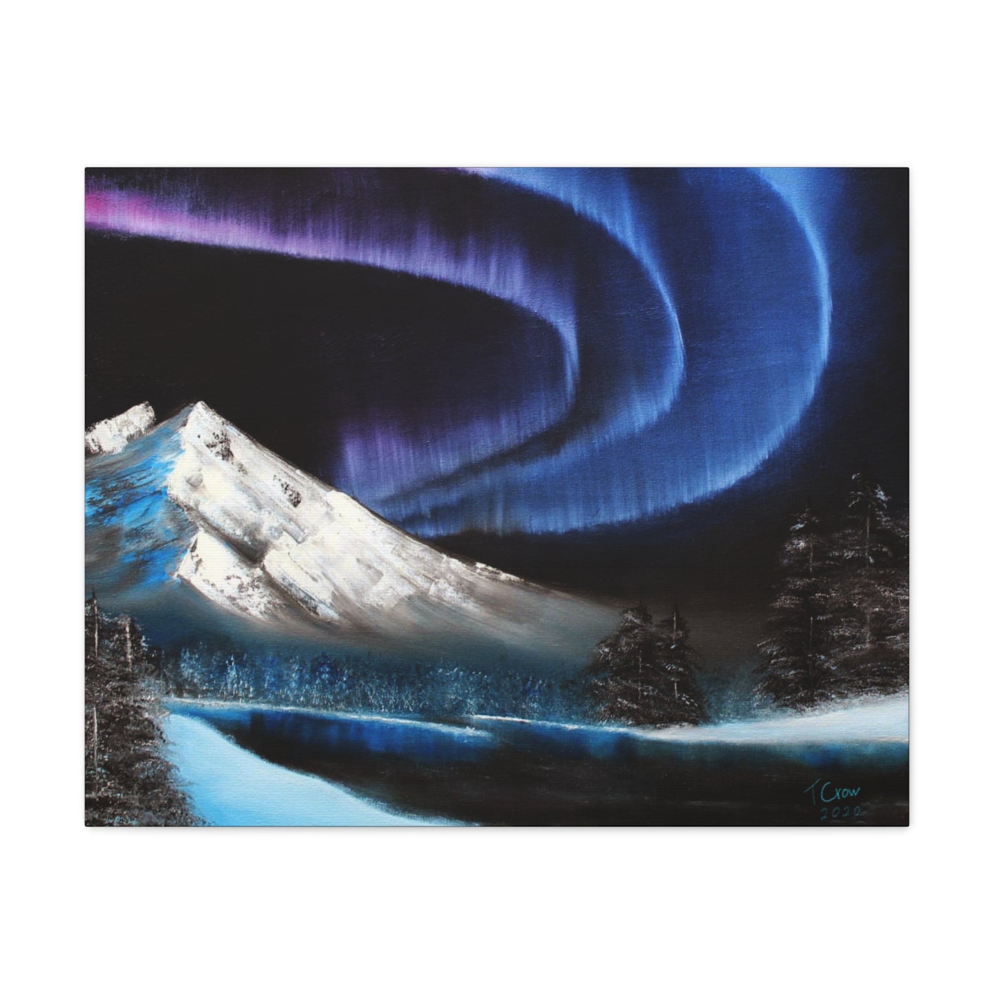 Beneath the Violet Sky - Canvas Print