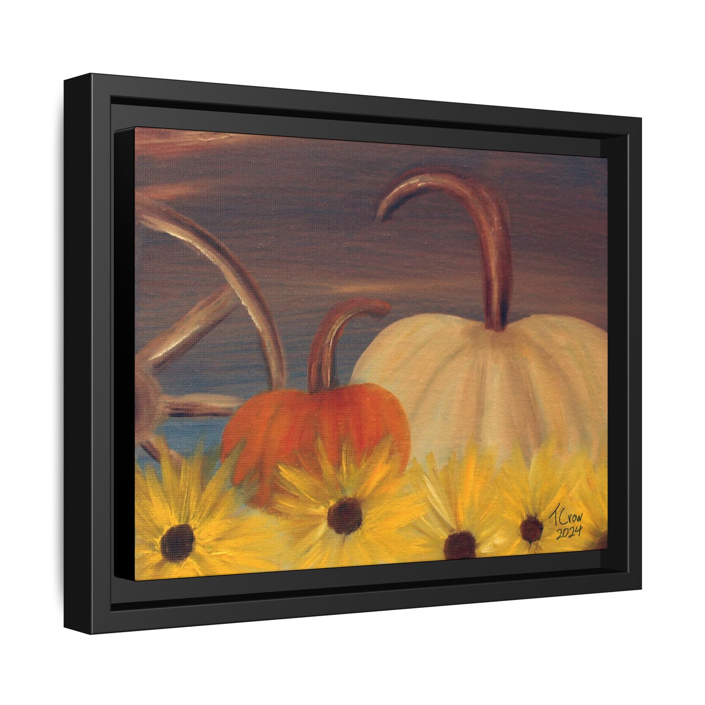 Golden Harvest - Framed Canvas Print