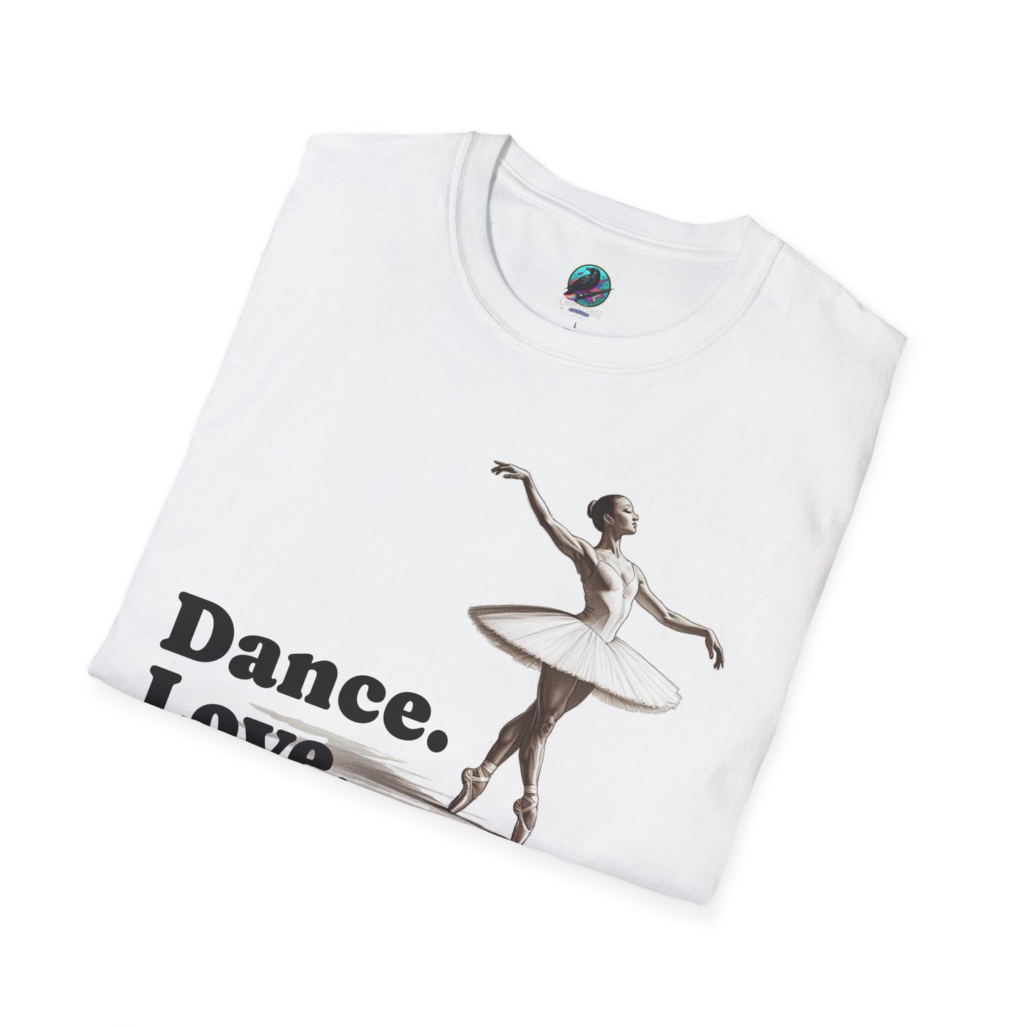 Dance. Love. Repeat. Ballerina Tee