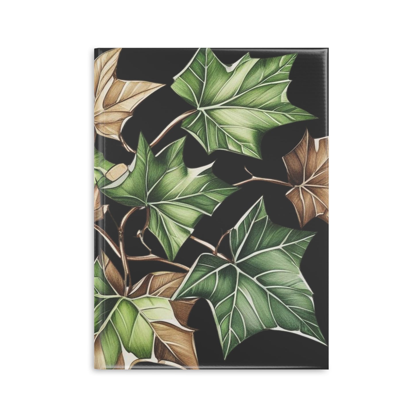 Elegant Ivy Hardcover Notebook - Journal for Nature Lovers, Perfect for Gifts, Personalize Your Thoughts, Eco-Friendly Stationery, [...]