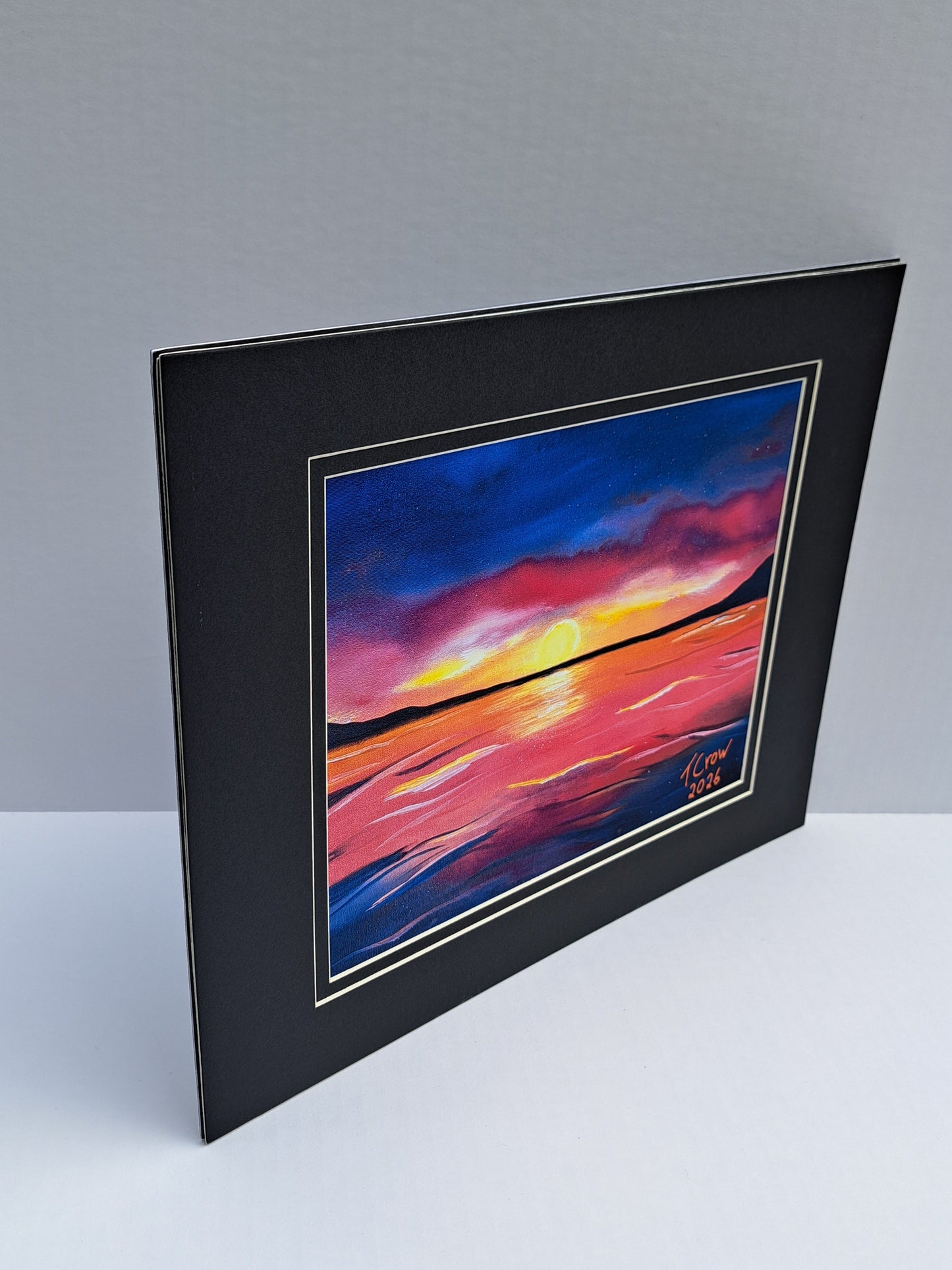 Sunset - Matte Print 11" x 14" Crow's Perch Artworks