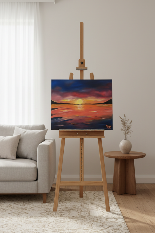 Coastal Dreams - Original Painting 16" x 20" Crow's Perch Artworks