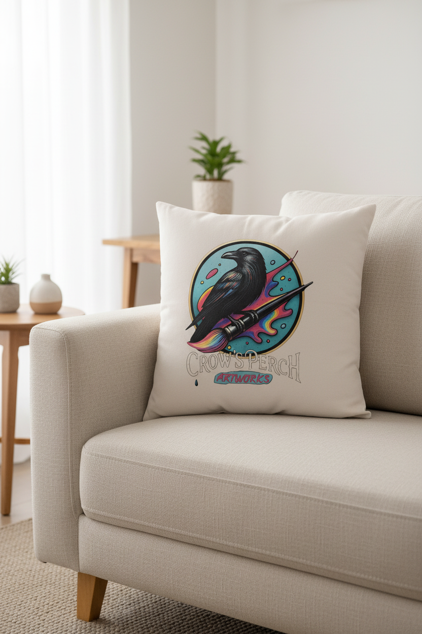 Crow's Perch Artworks Pillow Crow's Perch Artworks